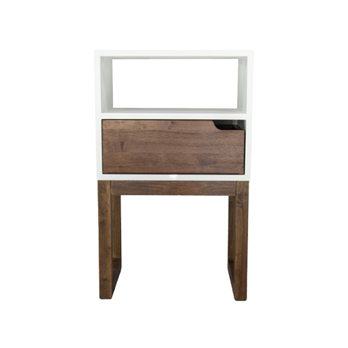 Oceanic6 Solutionz Wood One Drawer Open Display Side Table